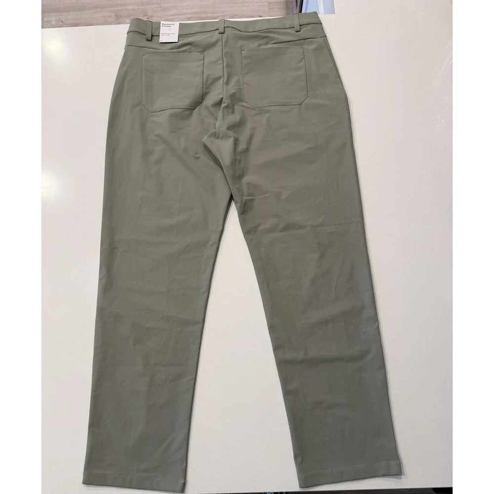 Nike 24.7 PerfectStretch Dri-FIT 5-Pocket Pants HQ6930-320 Army Green 38x34 NWT